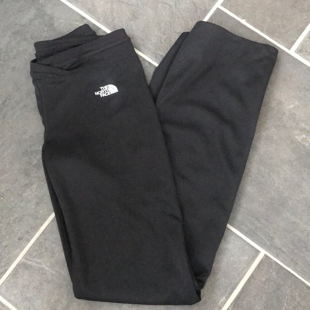north face black yoga pants size XS